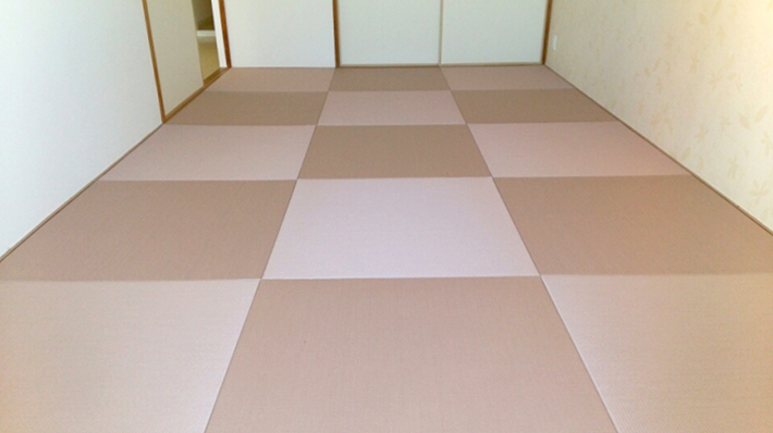江東区畳屋縁なしカラー畳 畳とリフォームの店 オオタケ