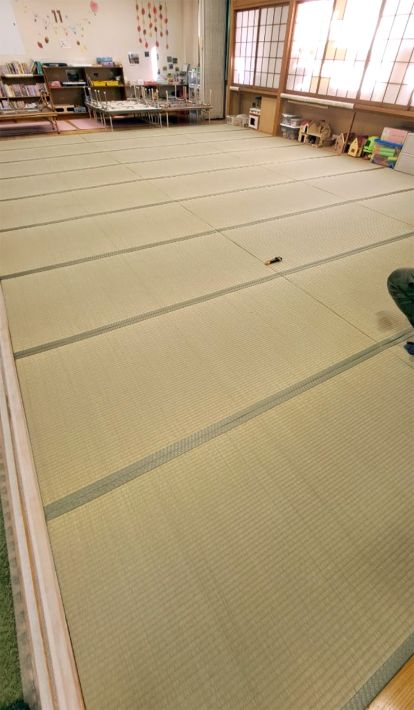 墨田区広間のたたみ張り替え工事
