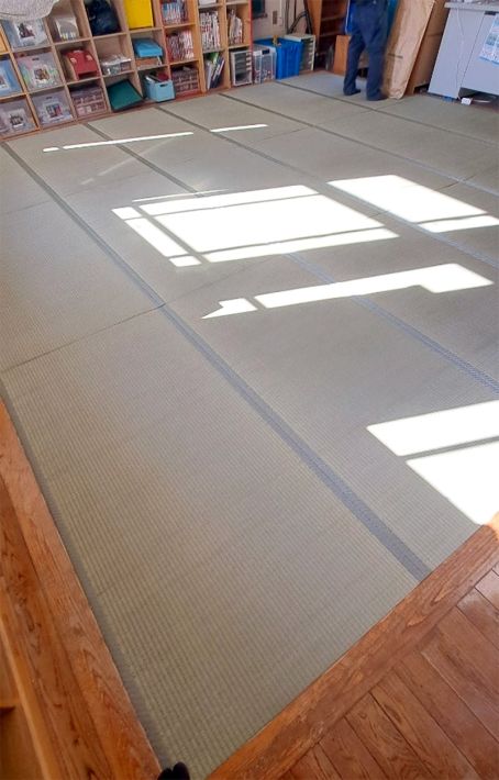 墨田の学童保育たたみ張り替え工事